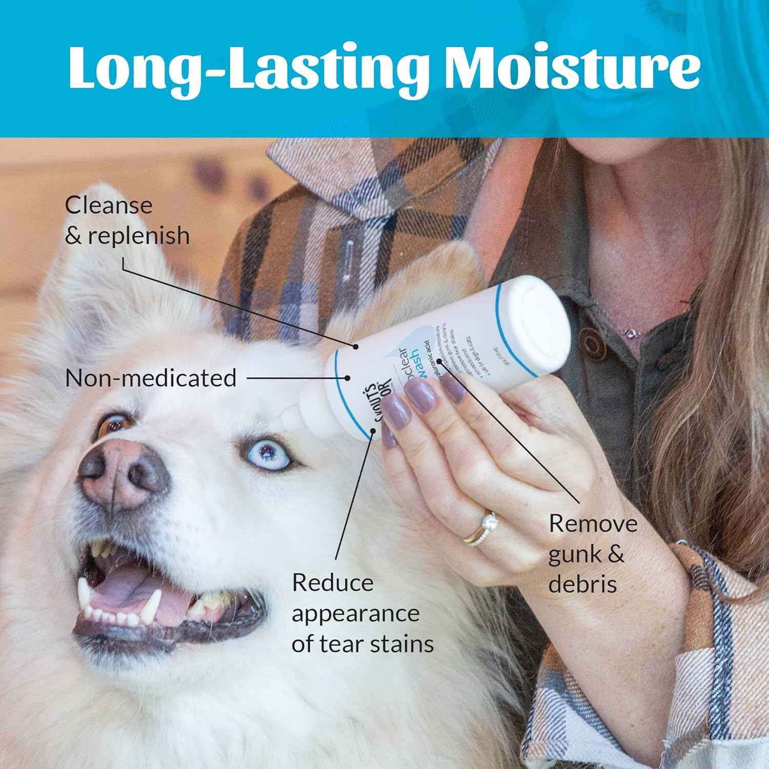Skouts Honor Hydroclear Eye Wash 4oz  120Ml/4Oz Pet Essentials & Wellness
