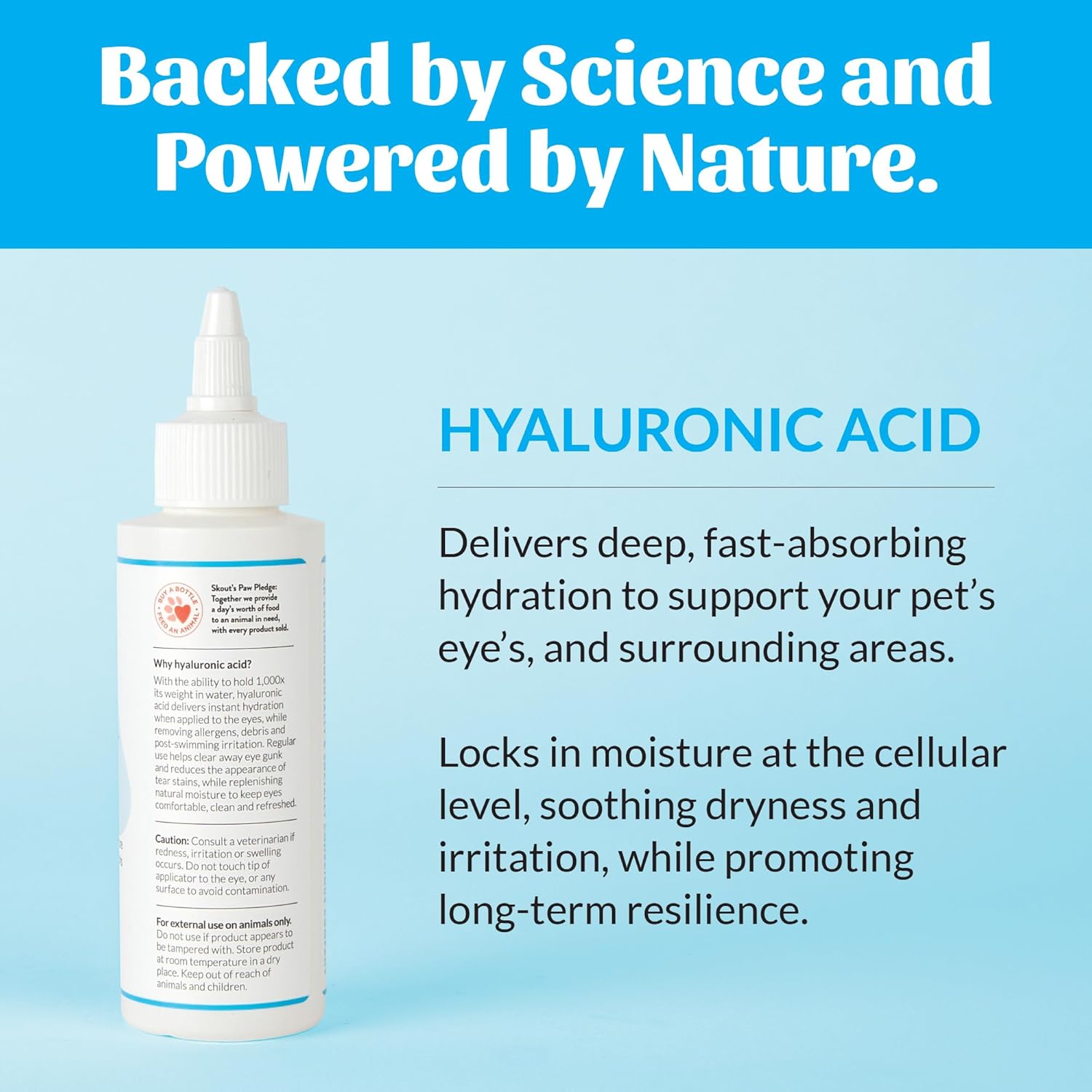 Skouts Honor Hydroclear Eye Wash 4oz  120Ml/4Oz Pet Essentials & Wellness