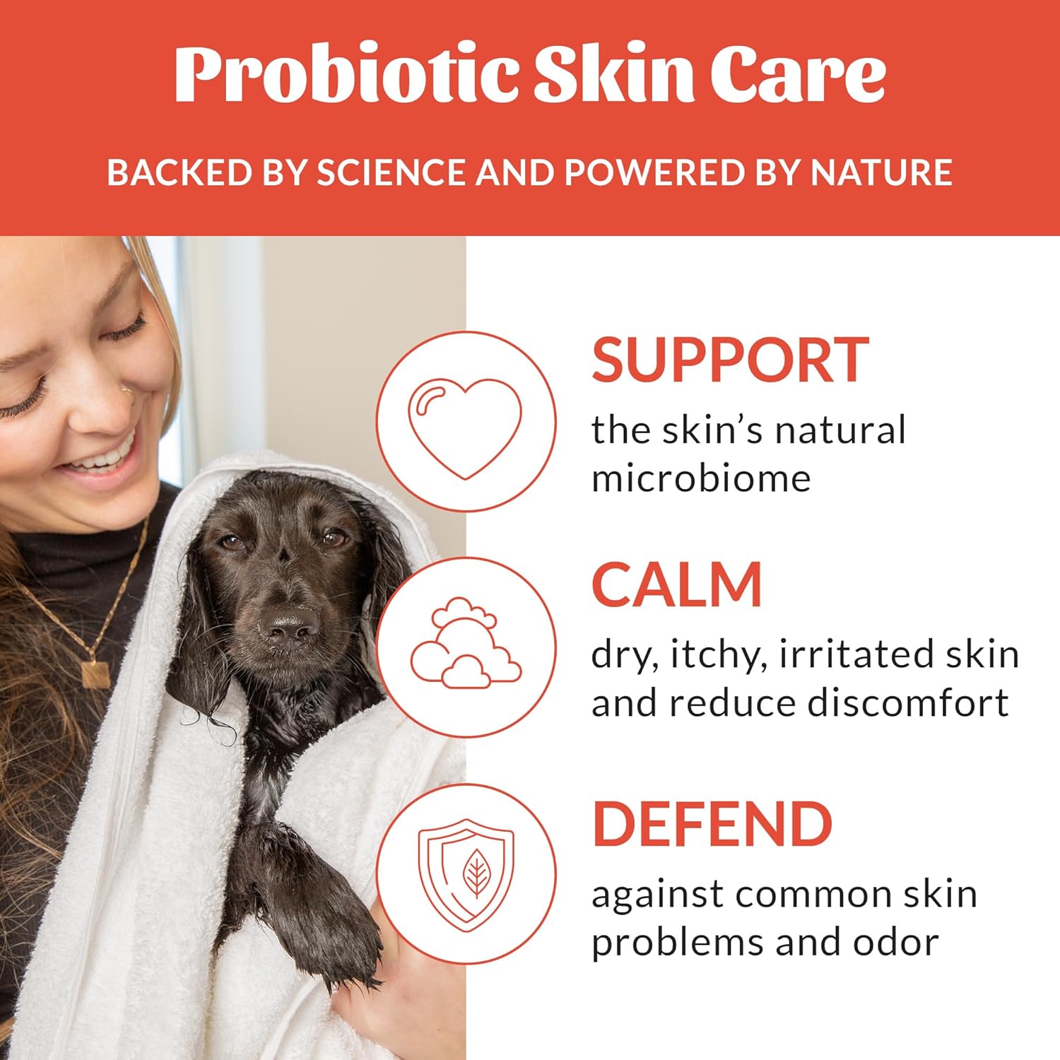 Skouts Honor Probiotic Itch Relief Shampoo  475ML/16Oz Pet Essentials & Wellness