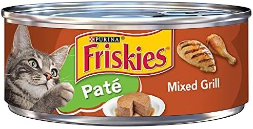 Nestle Purina Friskies Pate Cat Wet Food Mixed Grill 5.5oz