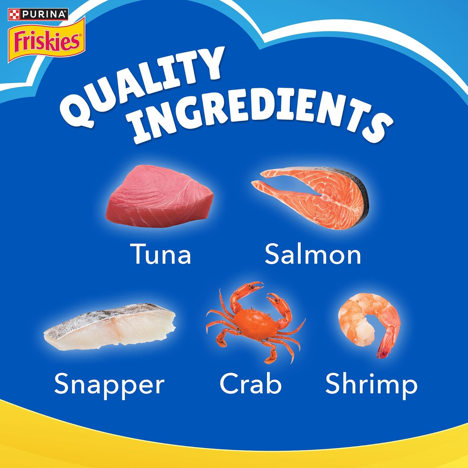 Friskies Cat Food Adult Seafood Sensations 2.5 kg
