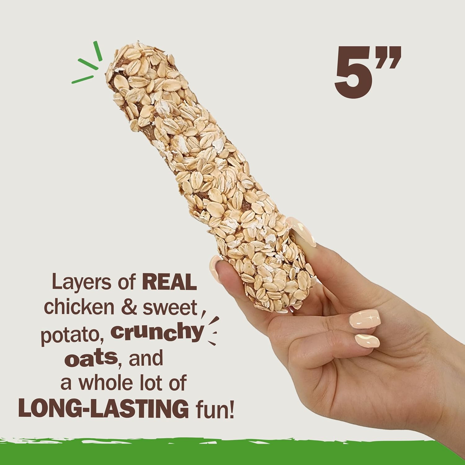 Cadet 2 pk Chewalicious® Layered N Dipped Chews - Oats  Dog Treats & Chews