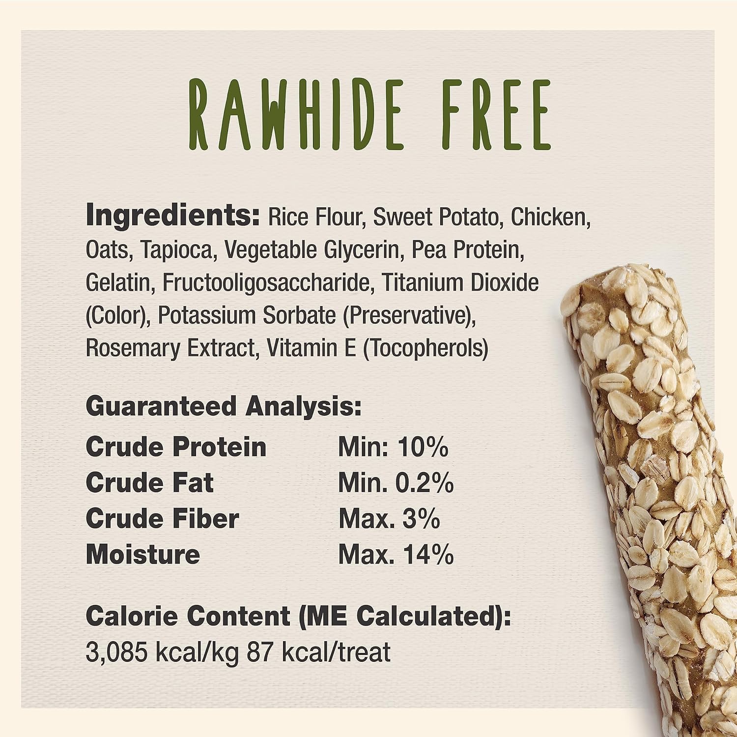Cadet 2 pk. Smart Hide Rawhide Free Oats w/ Display  Dog Treats & Chews