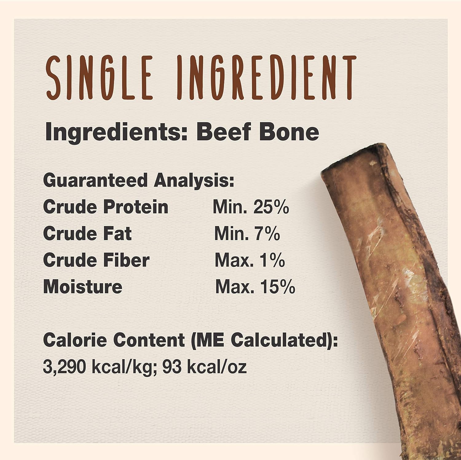 Cadet 3 pk. Rib Bone  Dog Treats & Chews