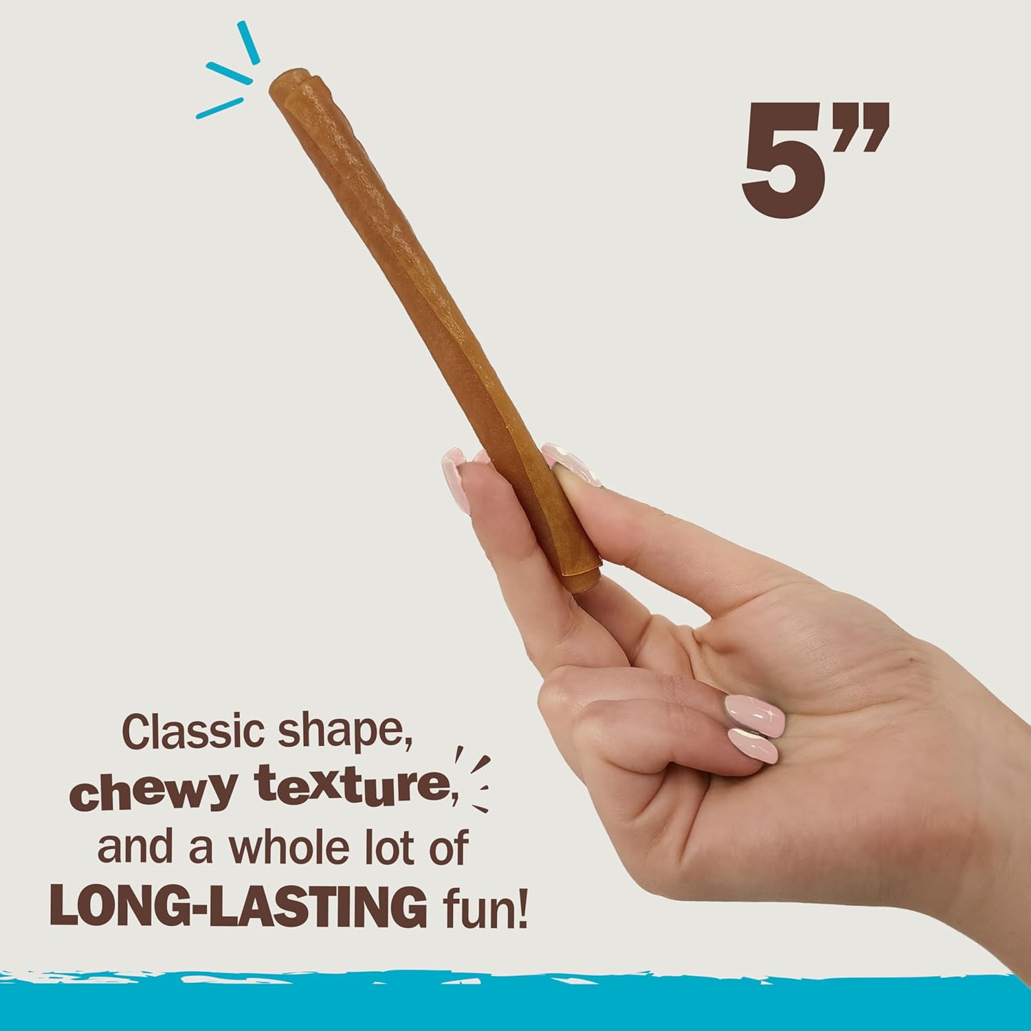 Cadet 10 pk Chewalicious® Classic Chewy Rolls - Peanut Butter Flavor  Dog Treats & Chews