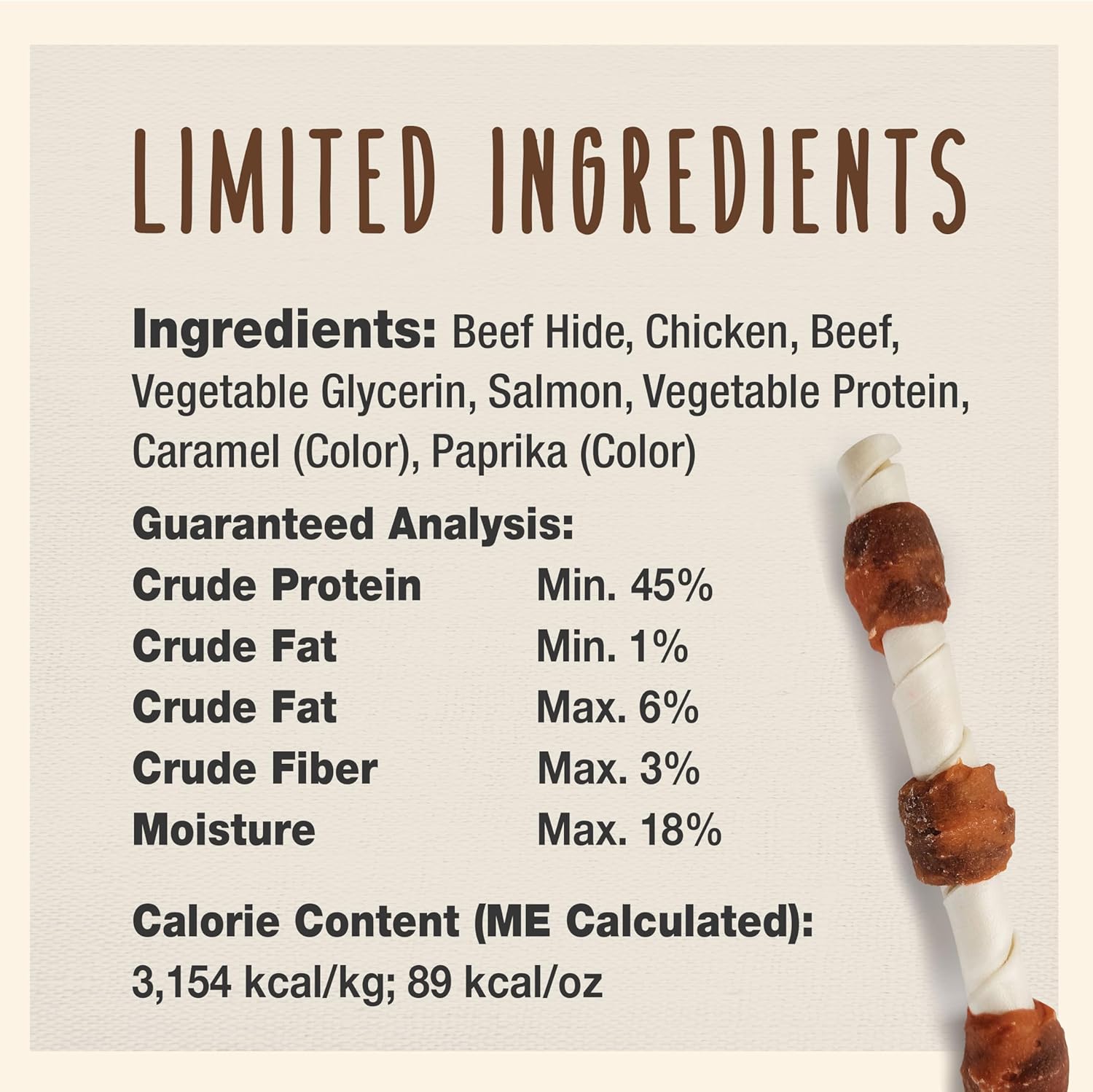 Cadet 3 pk Large Kabobs Grilled Surf & Turf Flavor Dog Treats & Chews
