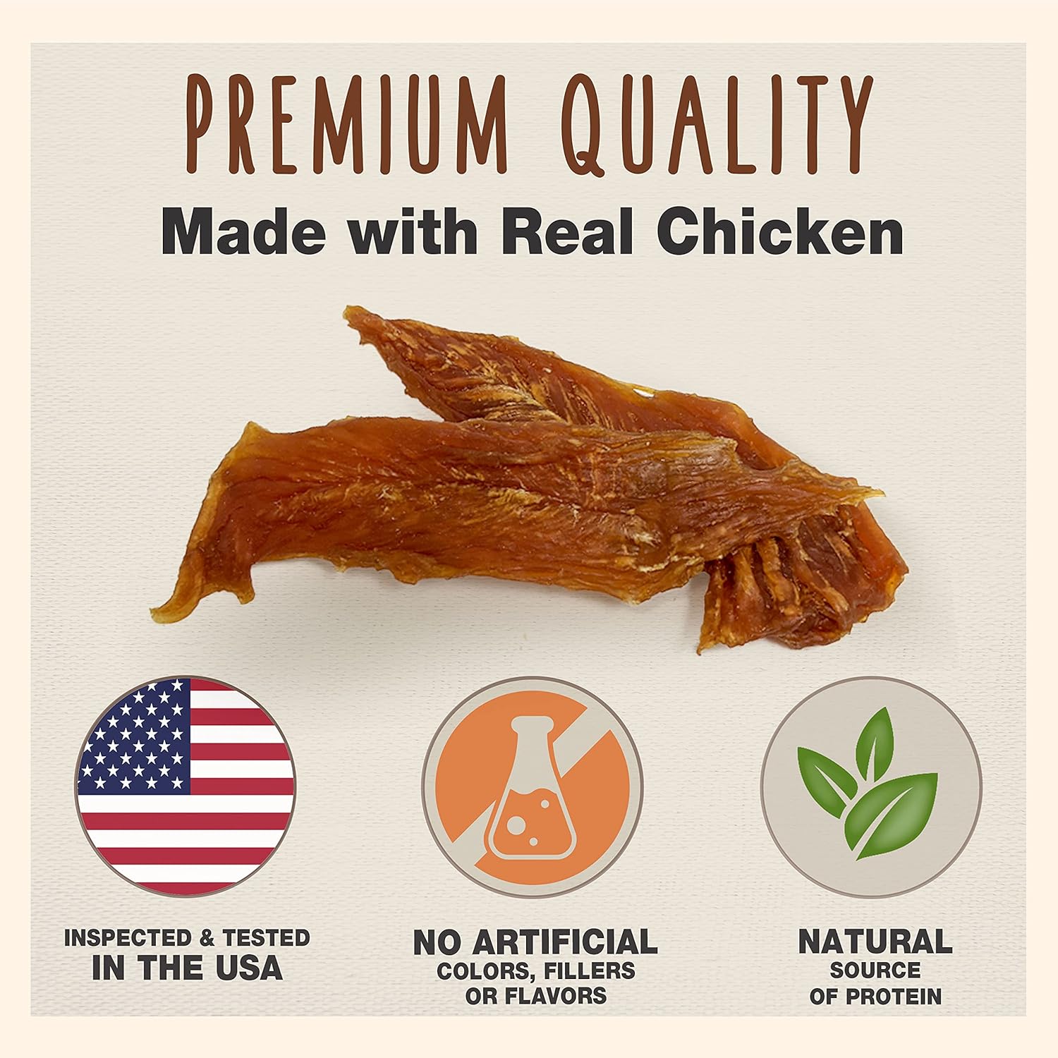 Cadet 3 oz. Chicken Breast  Dog Treats & Chews
