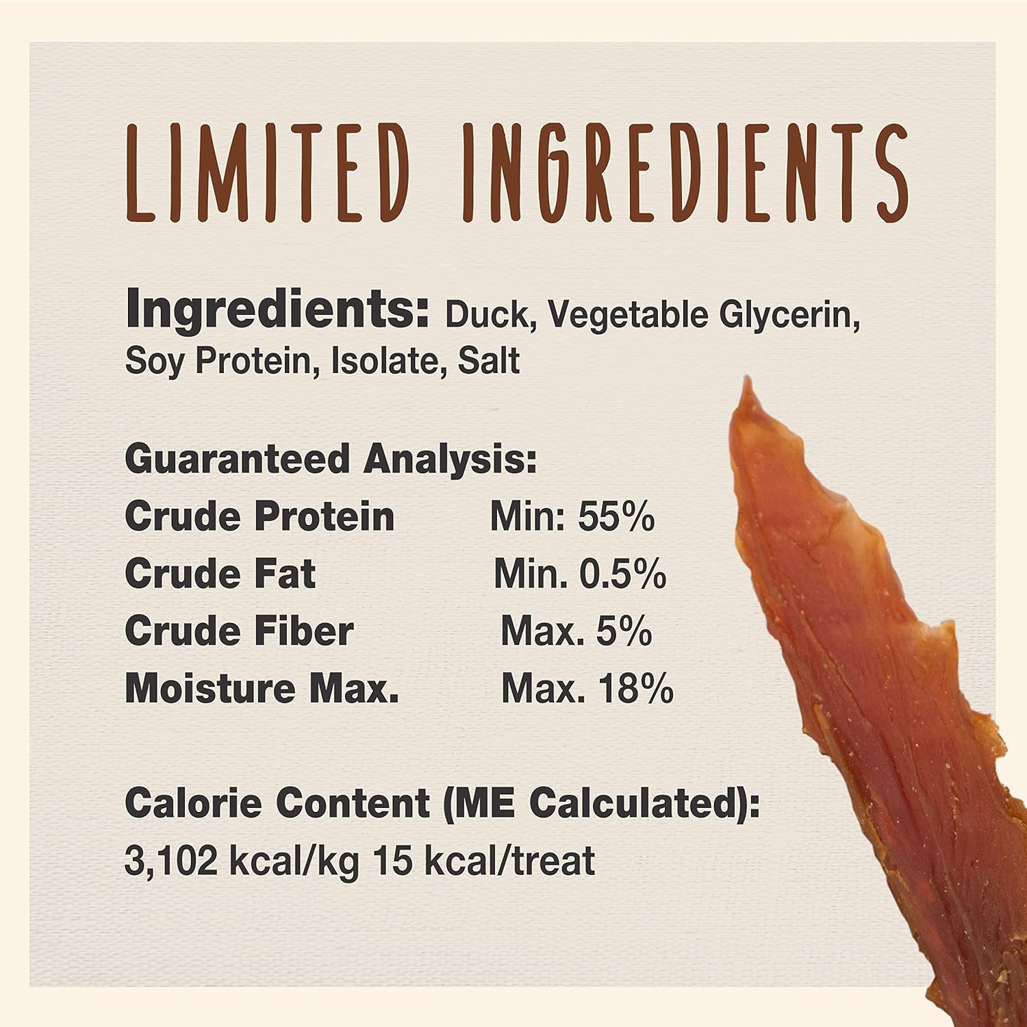 Cadet 3 oz. Duck Breast  Dog Treats & Chews