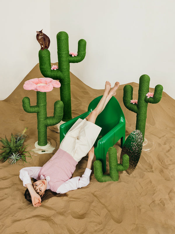 VETRESKA Oasis Cactus Cat Tree 41"