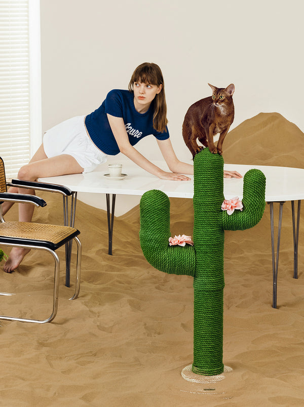 VETRESKA Oasis Cactus Cat Tree 41"