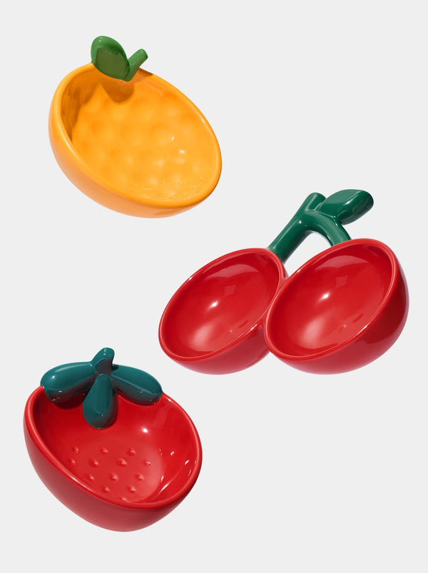 VETRESKA Cherry Ceramic Pet Bowl(NEW)
