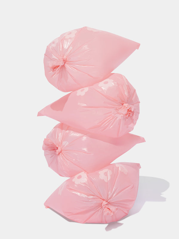 VETRESKA Flora Pet Poop Bags & Dispenser (1 Dispenser + 1 Roll)