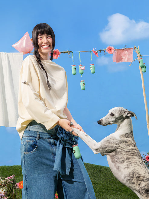 VETRESKA Flora Pet Poop Bags Refill Set (12 Rolls)