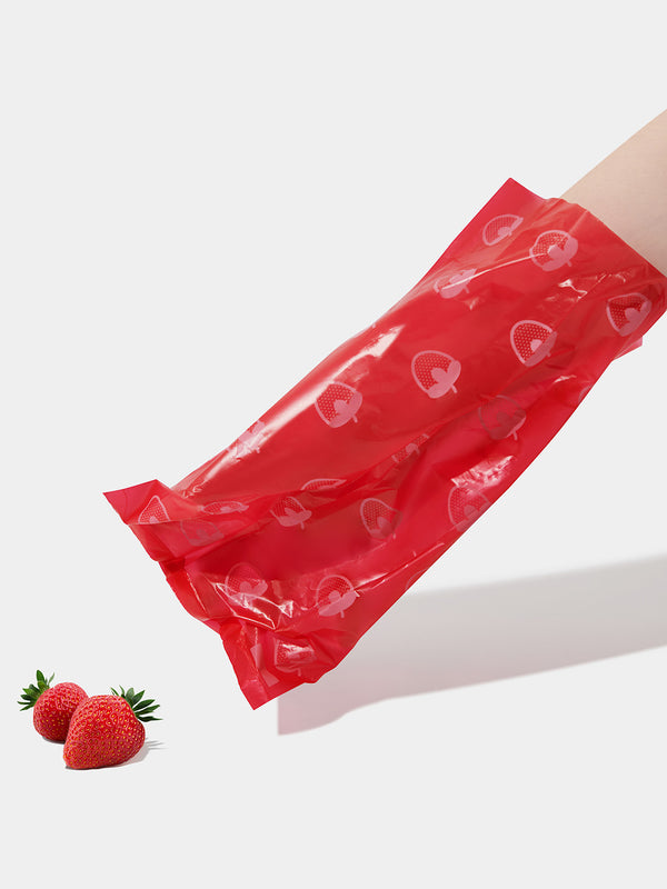 VETRESKA Strawberry Pet Poop Bags & Dispenser (1 Dispenser + 1 Roll)