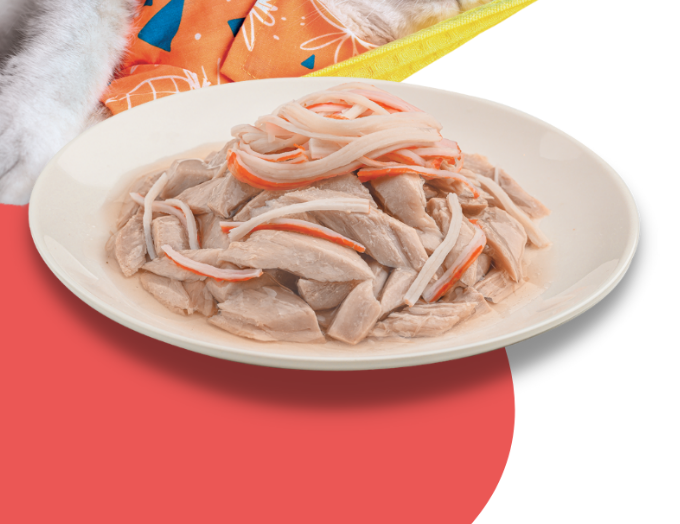 Moochie Cat Food Tuna & Kanikama Recipe in Jelly Pouch 70g Pack of 12