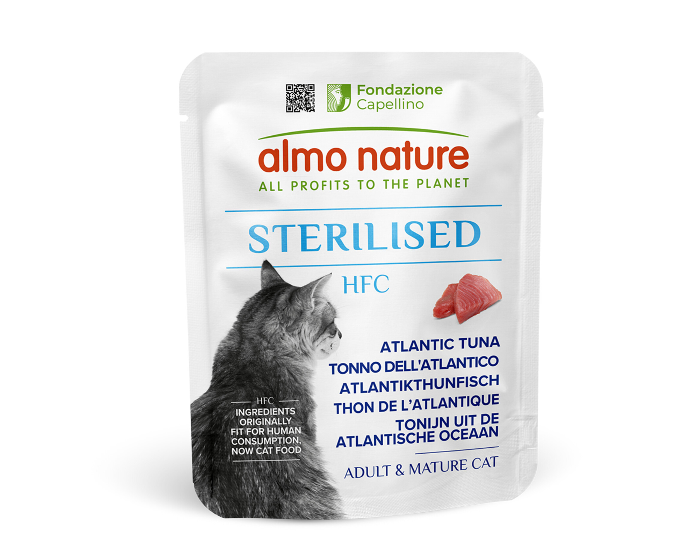 Almo Nature Sterilised Atlantic Tuna Wet food 50 g