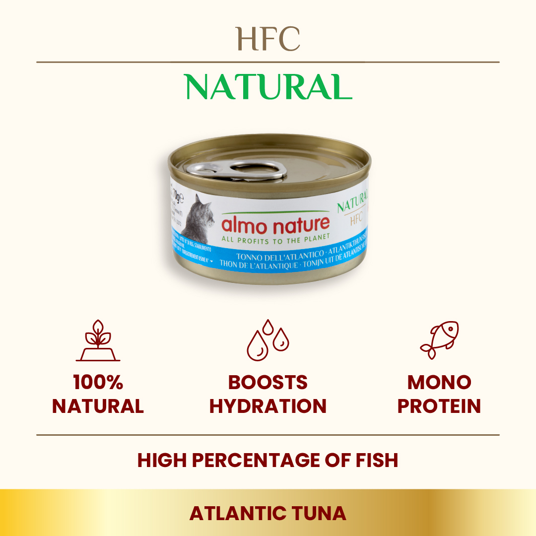 Almo Nature Natural - Atlantic Tuna Wet food 70 g