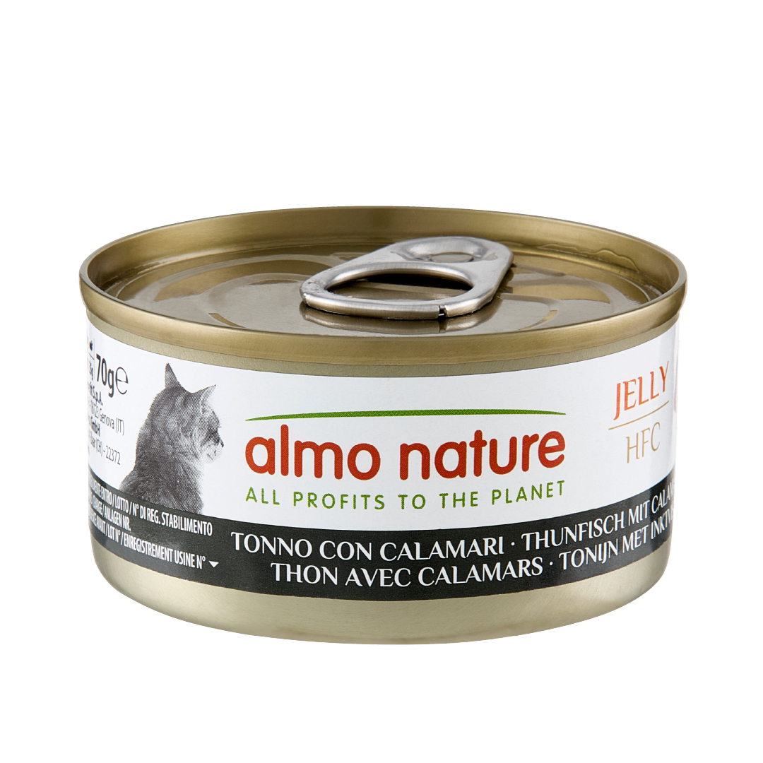 Almo Nature Jelly - Tuna and Squid Wet food 70 g