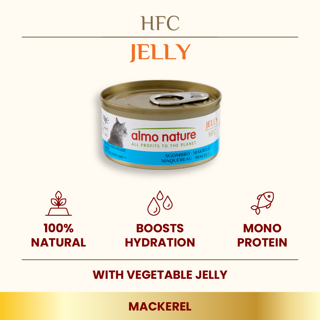 Almo Nature Jelly - Mackerel Wet food 70 g