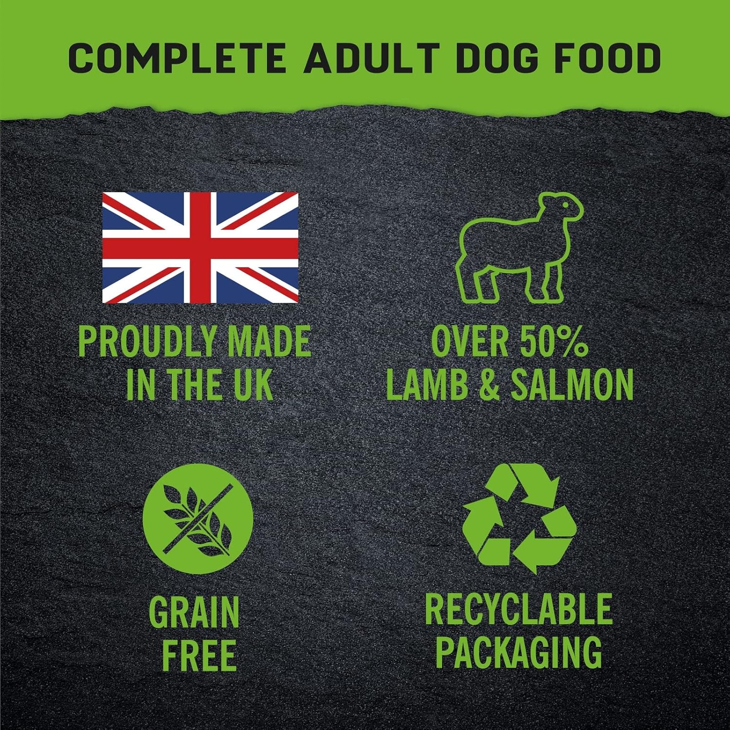 Harringtons Just 6 Lamb Grain Free Adult Dry Dog Food 2KG