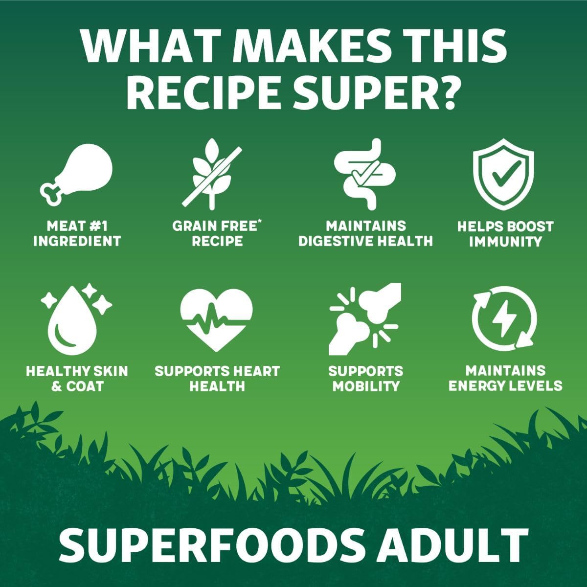 Harringtons Superfoods Chicken with Vegetables Adult Dry Dog Food 1.7KG