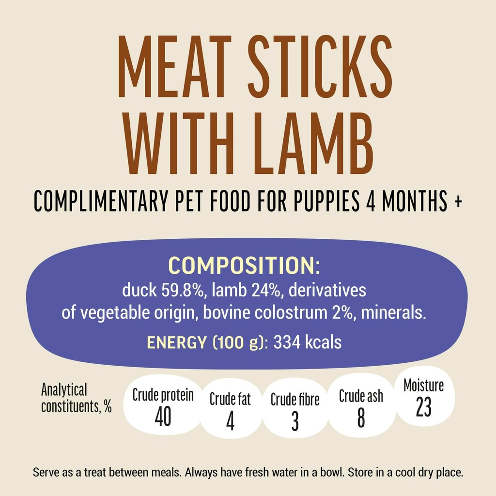 Dog Fest Lamb Stick with Colostrum 45g