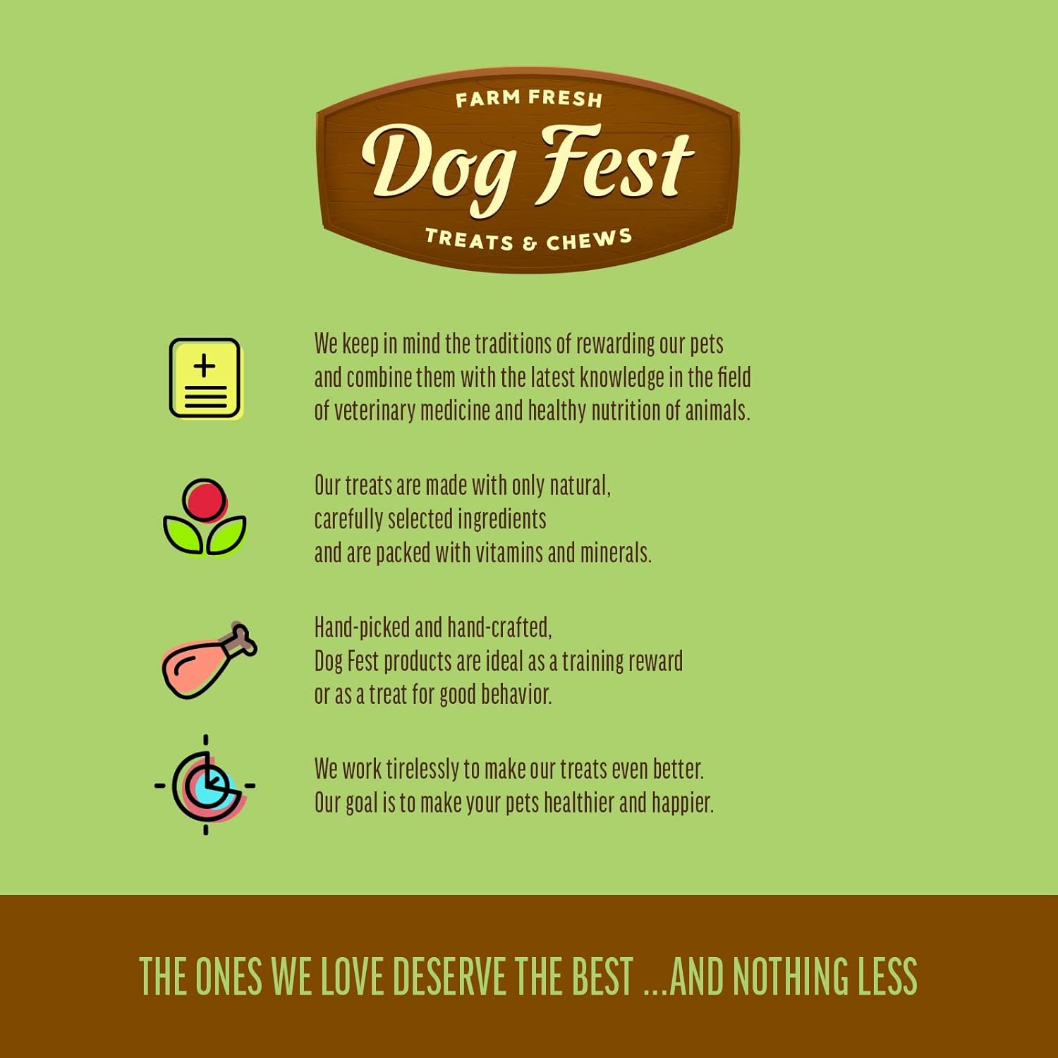 Dog fest slices with goose for small breeds 55g
