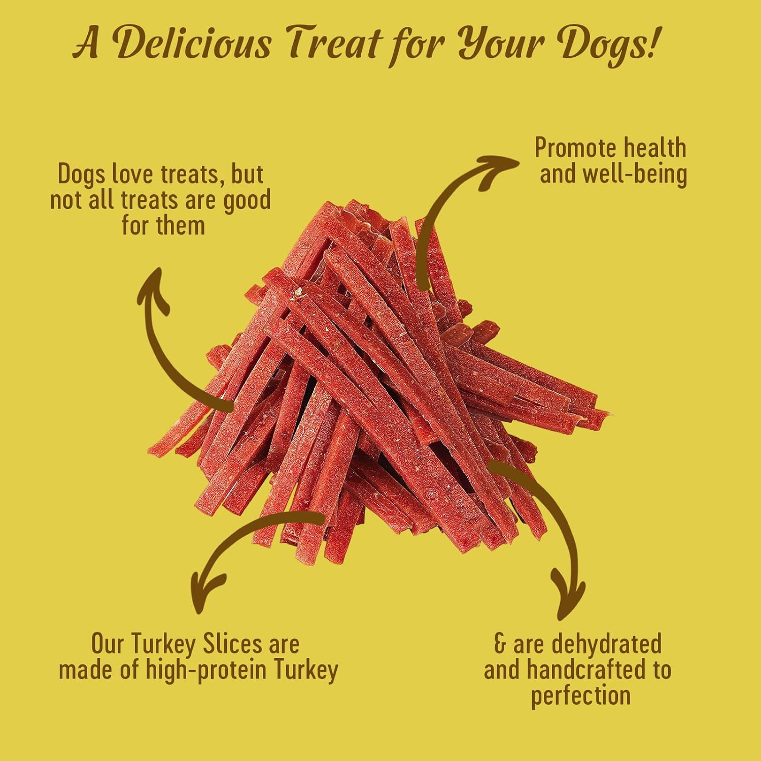 Dog Fest Turkey Slices Dog Treats - 90g
