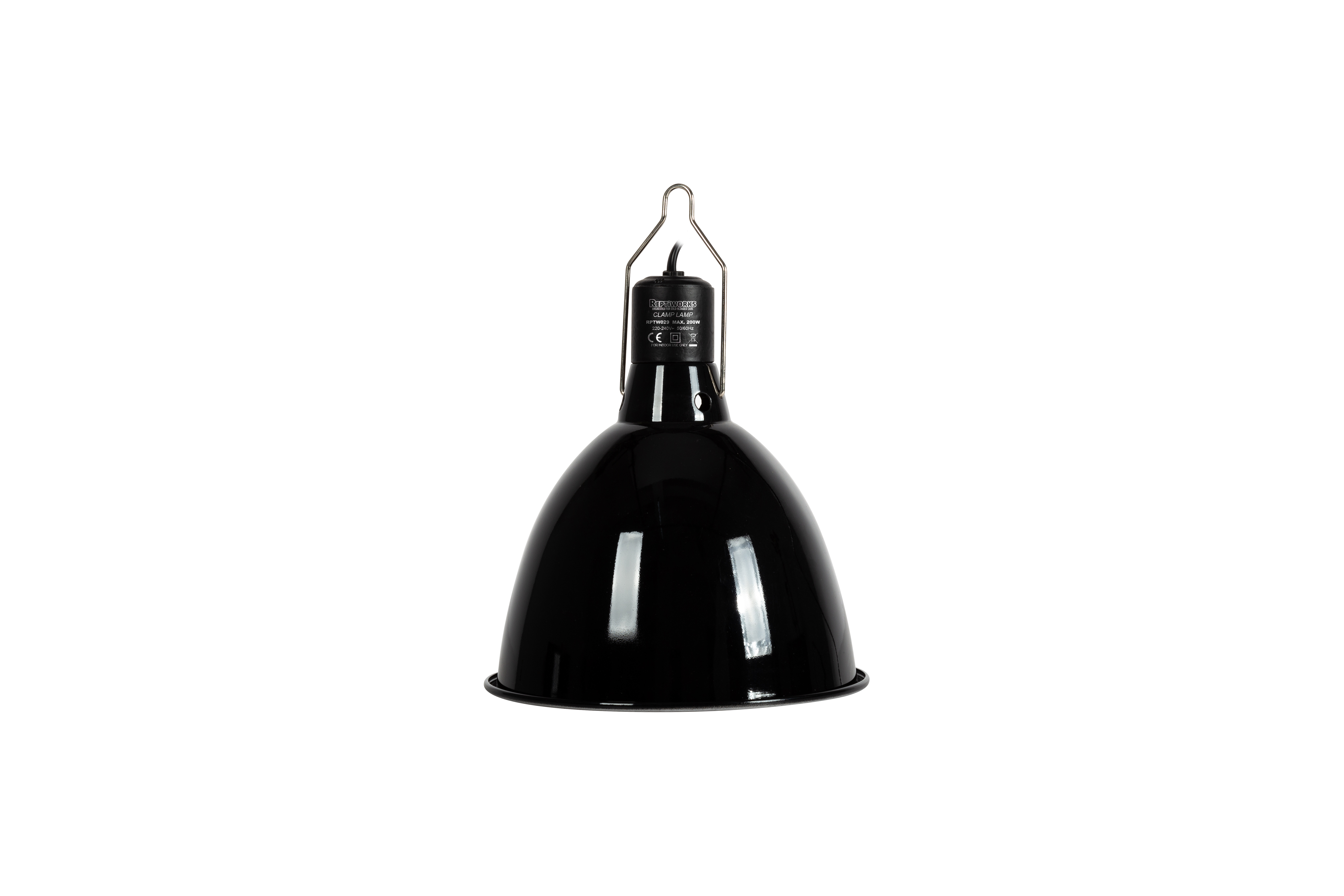 ReptiWorks Reflecting Dome Lamp Fixture-Deep (Etl Certificated) Max 200W21.5X21.5X25Cm / 8.5"X8.5"X9.8"