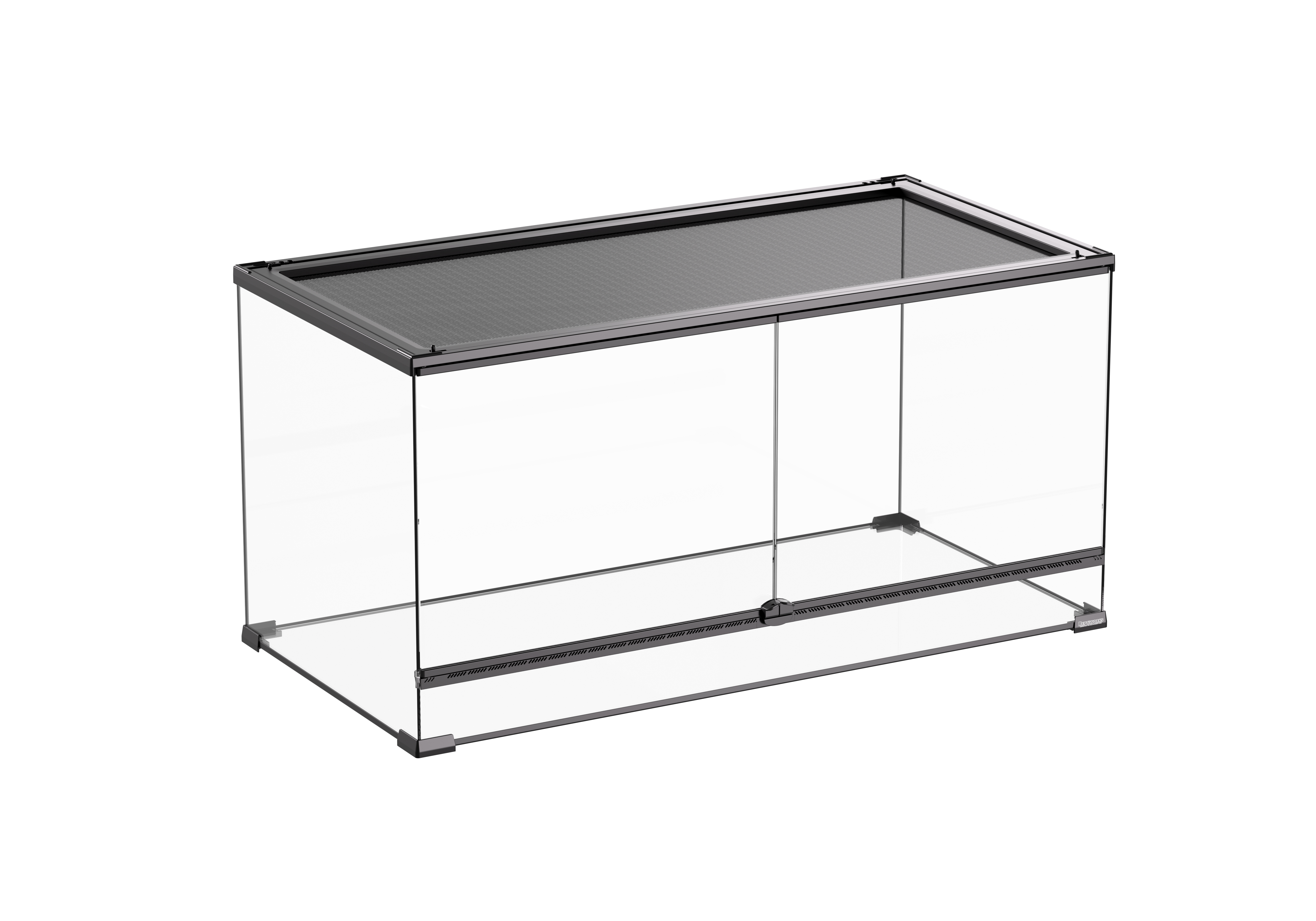 ReptiWorks Reptile Glass Terrarium-Hinge Double Doors90*45*45Cm