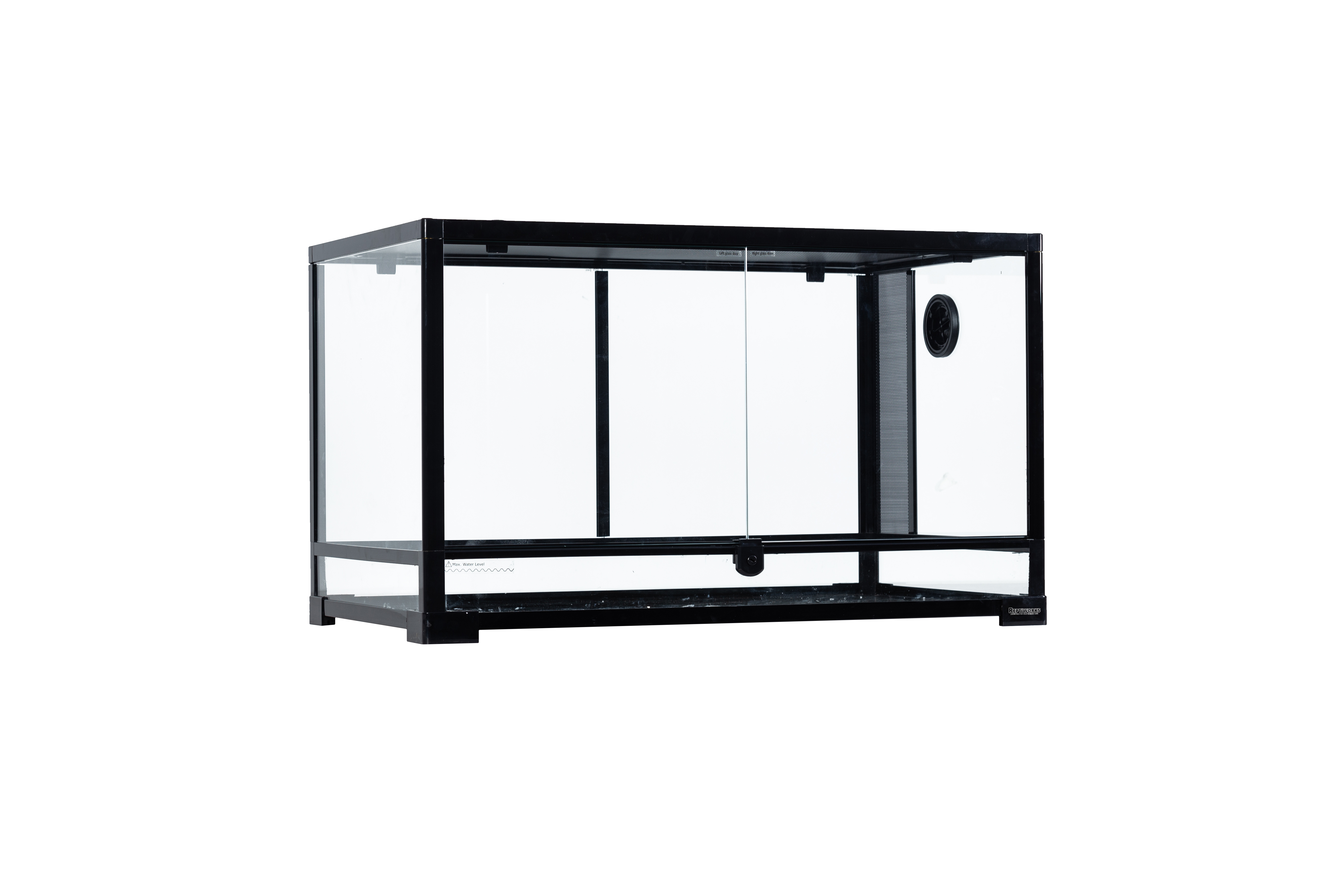 ReptiWorks Flat Packed Reptile Glass Terrariums-Hinge Door762X457X457Mm