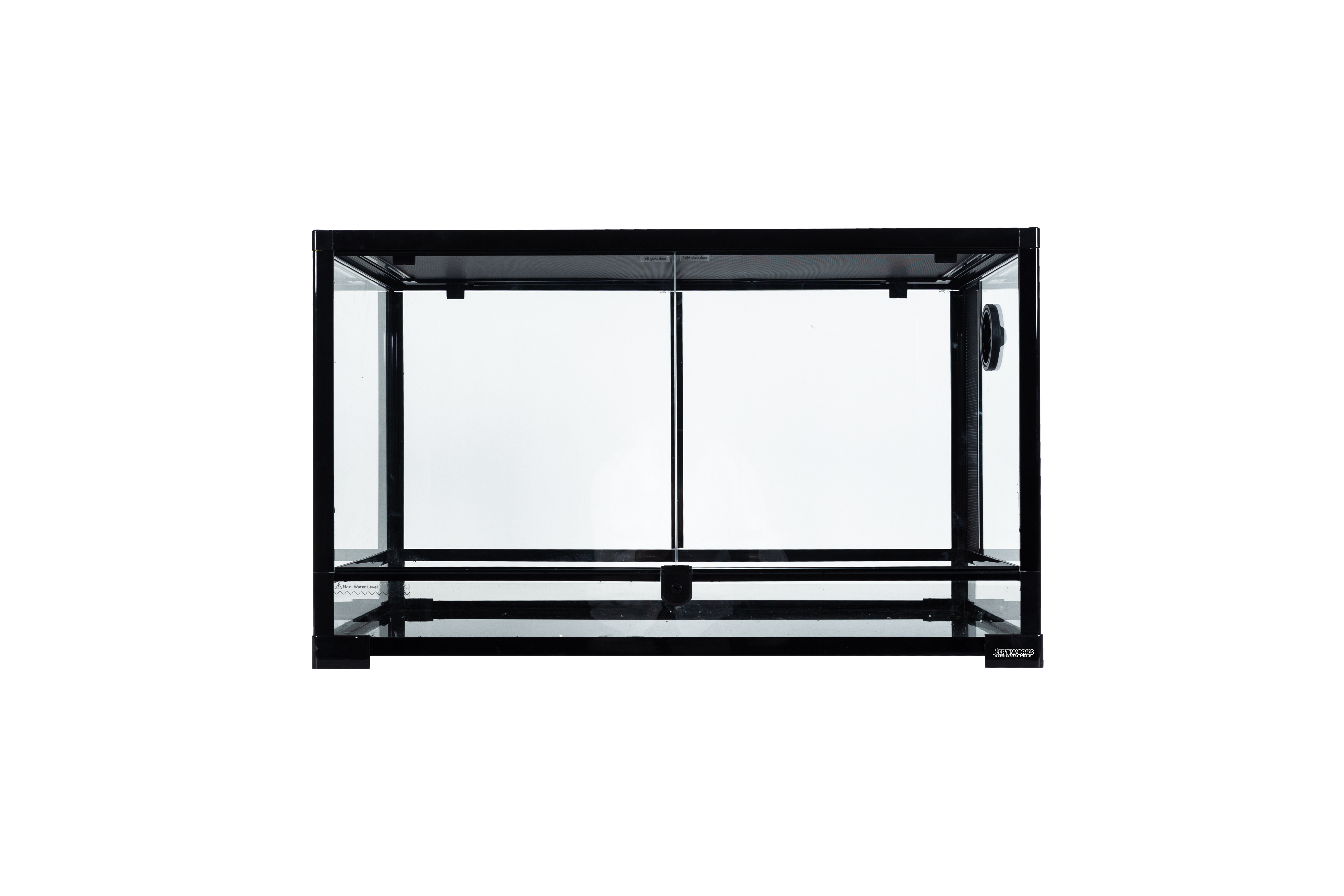 ReptiWorks Flat Packed Reptile Glass Terrariums-Hinge Door762X457X457Mm