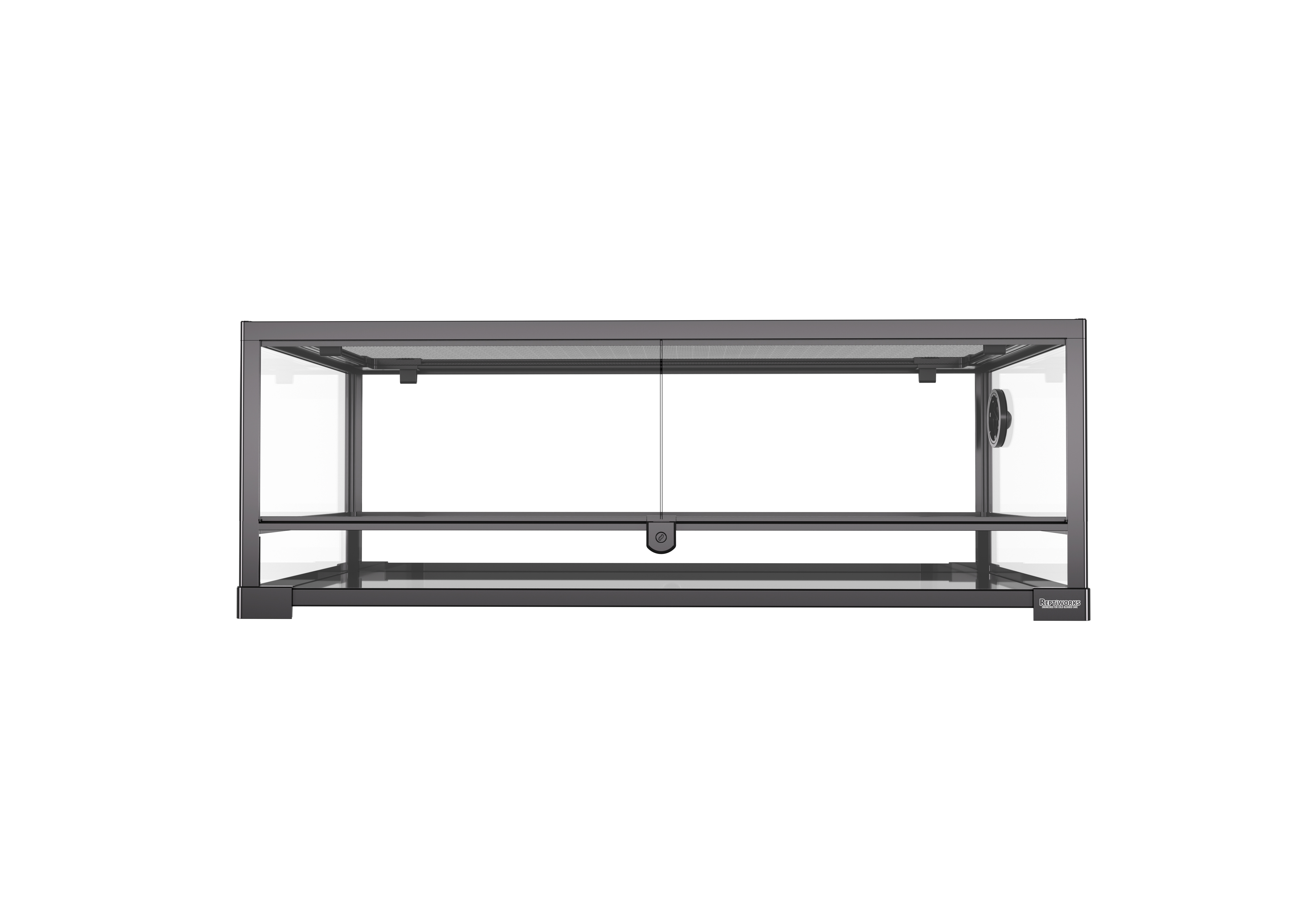 ReptiWorks Flat Packed Reptile Glass Terrariums-Hinge Door 914X457X320Mm