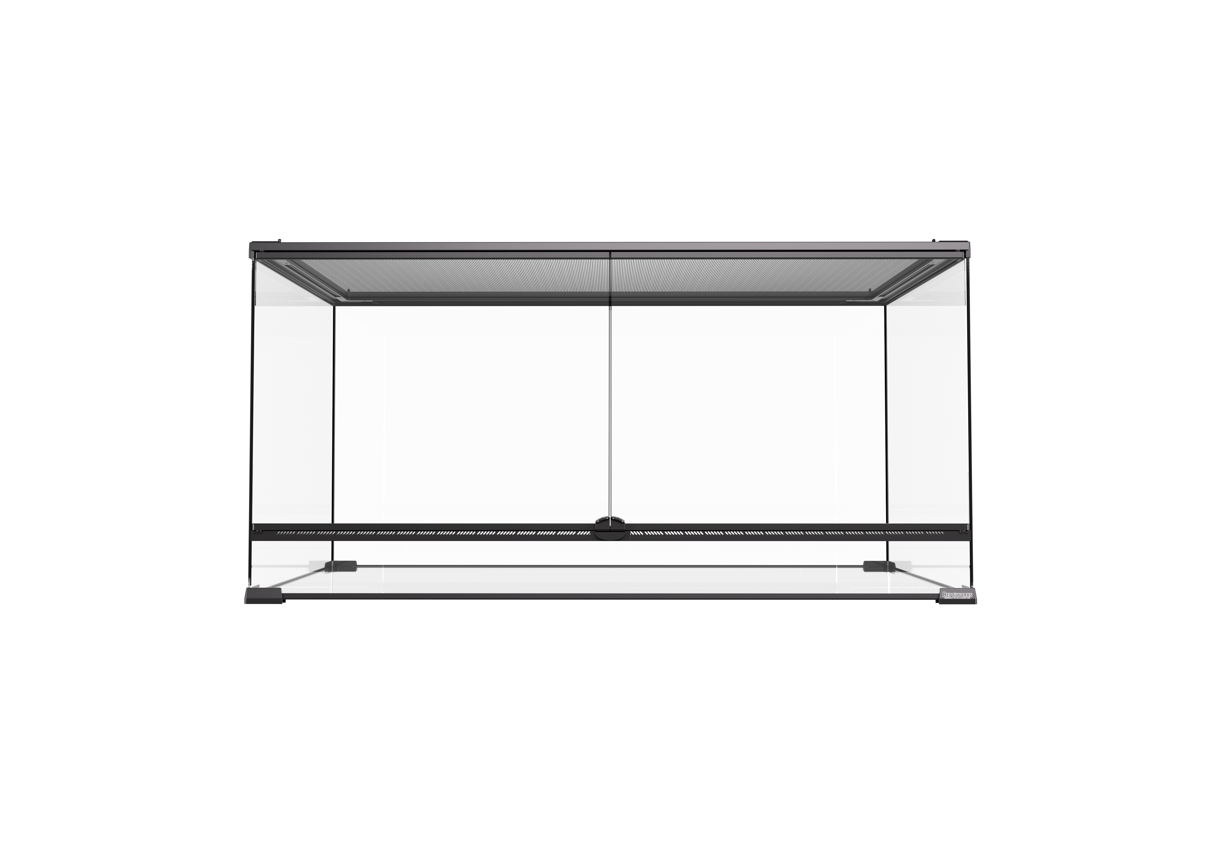 ReptiWorks Reptile Glass Terrarium-Hinge Double Doors90*45*45Cm