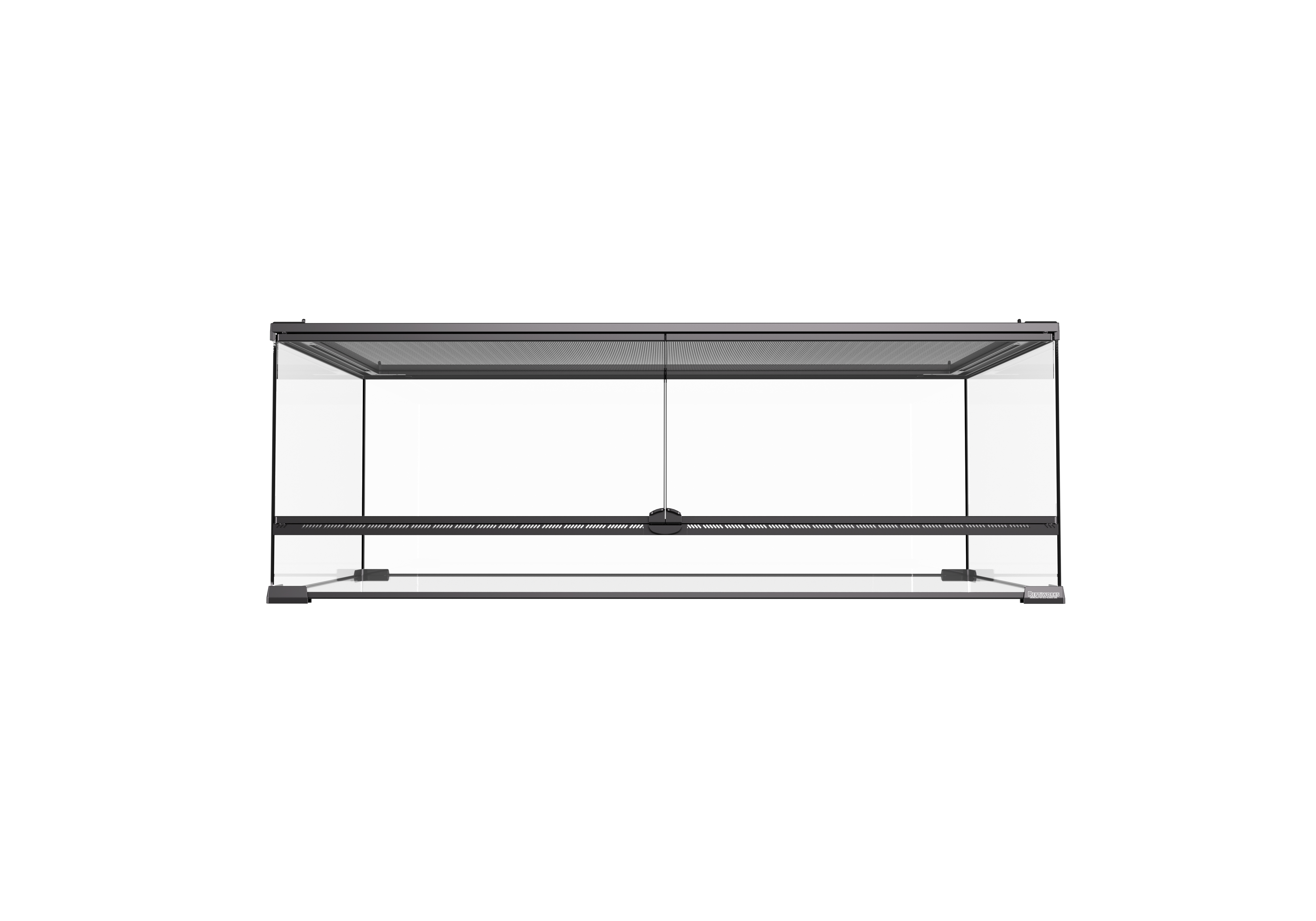 ReptiWorks Reptile Glass Terrarium-Hinge Double Doors 90*45*32Cm
