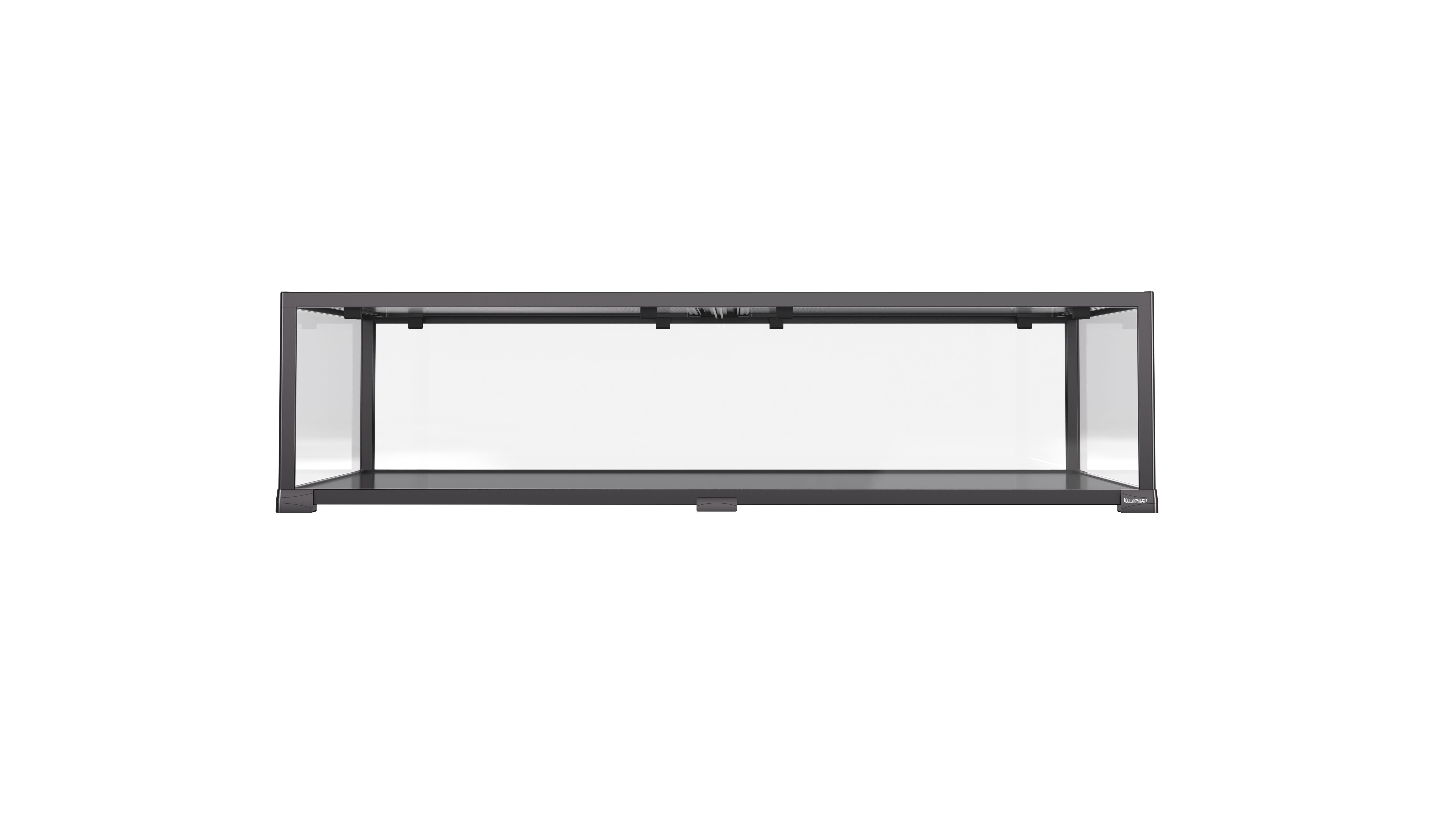 ReptiWorks Easy Clean Knock-Down Glass Habitat120X45X30.5Cm / 47.2"X17.7"X12"Mesh Cover: 2 Pcs