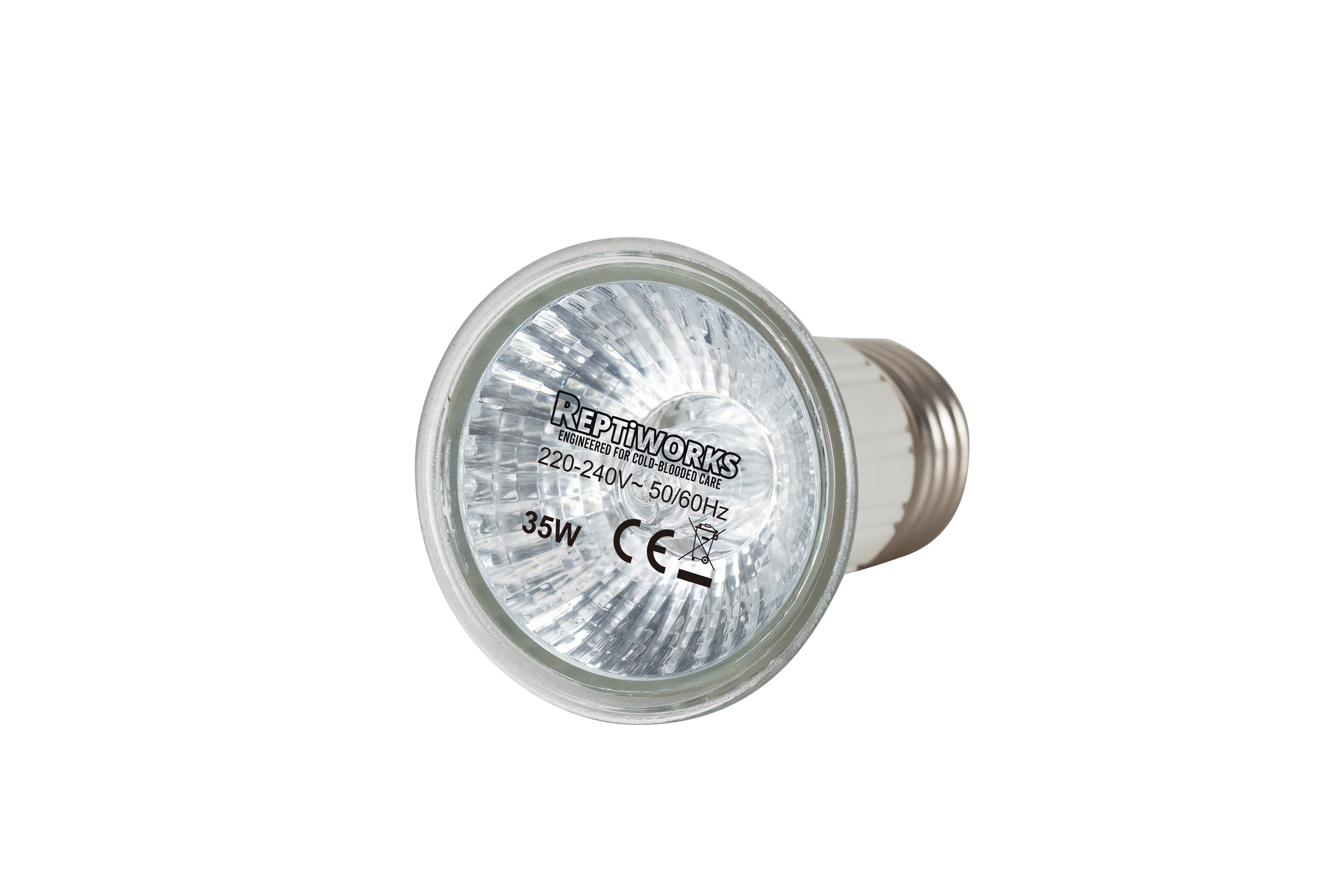 ReptiWorks Mini Halogen Spot Lamps 35W5X5X7Cm / 2"X2"X2.7"