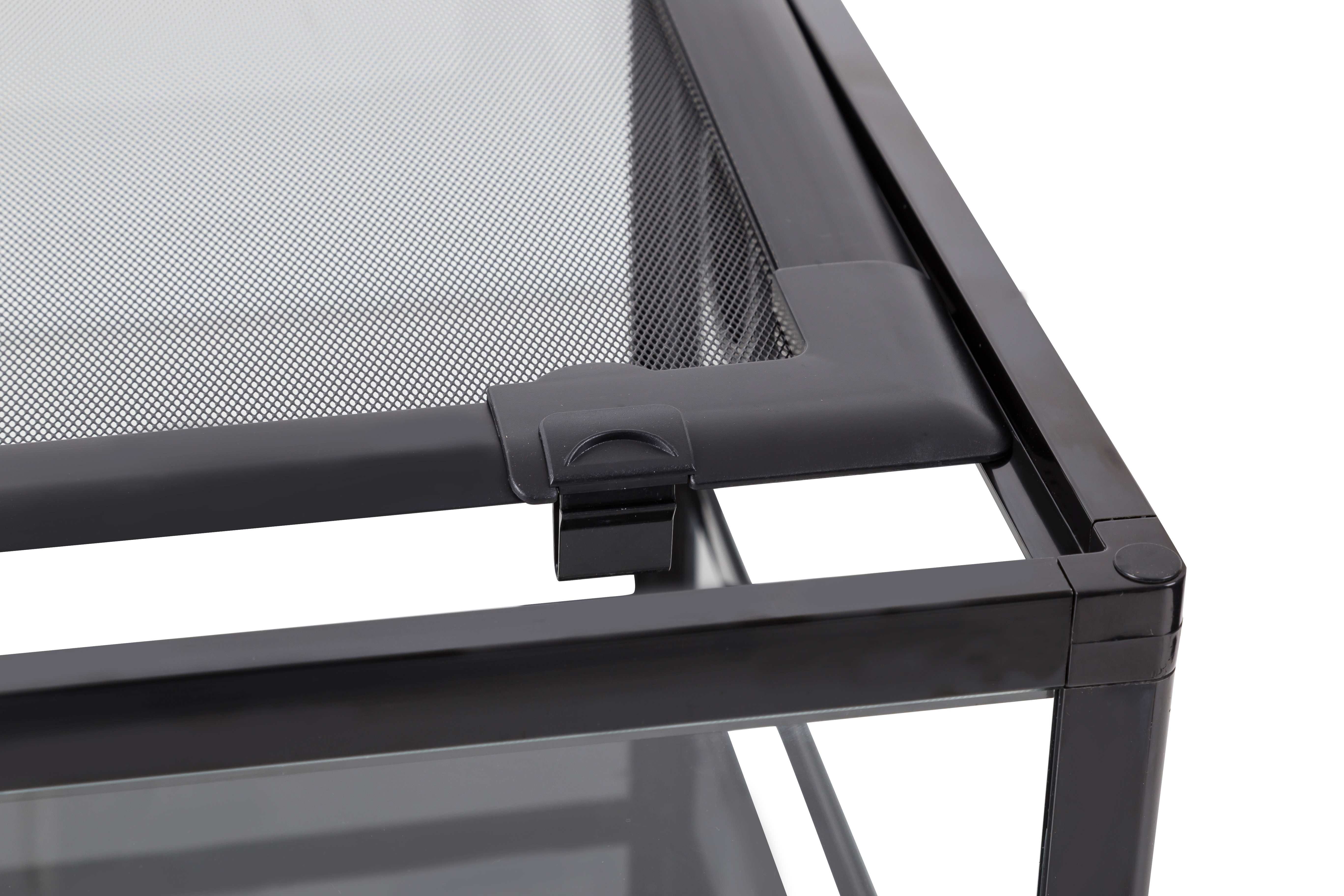 ReptiWorks Flat Packed Reptile Glass Terrariums-Hinge Door 600X450X320Mm