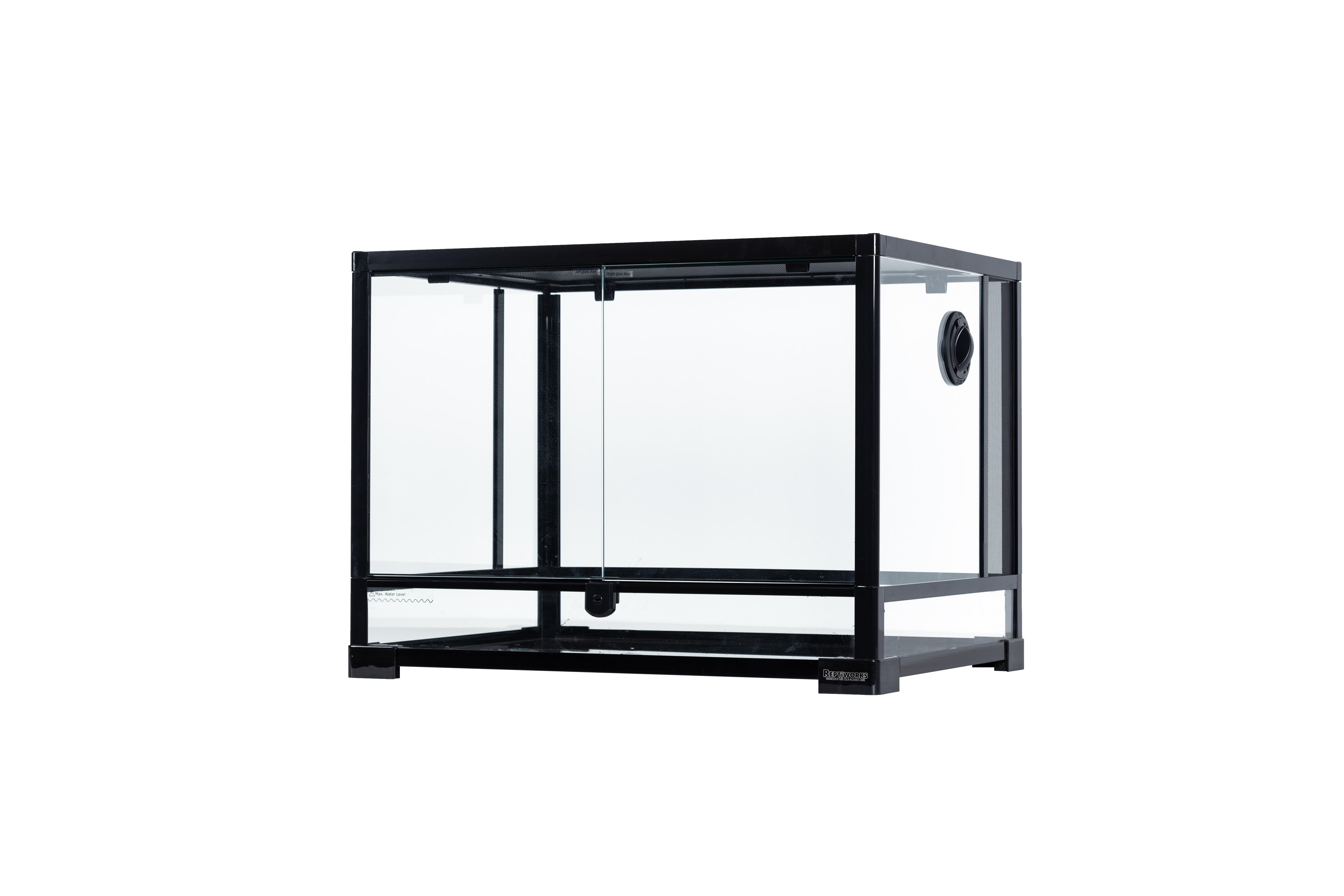 ReptiWorks Flat Packed Reptile Glass Terrariums-Hinge Door 600X450X450Mm