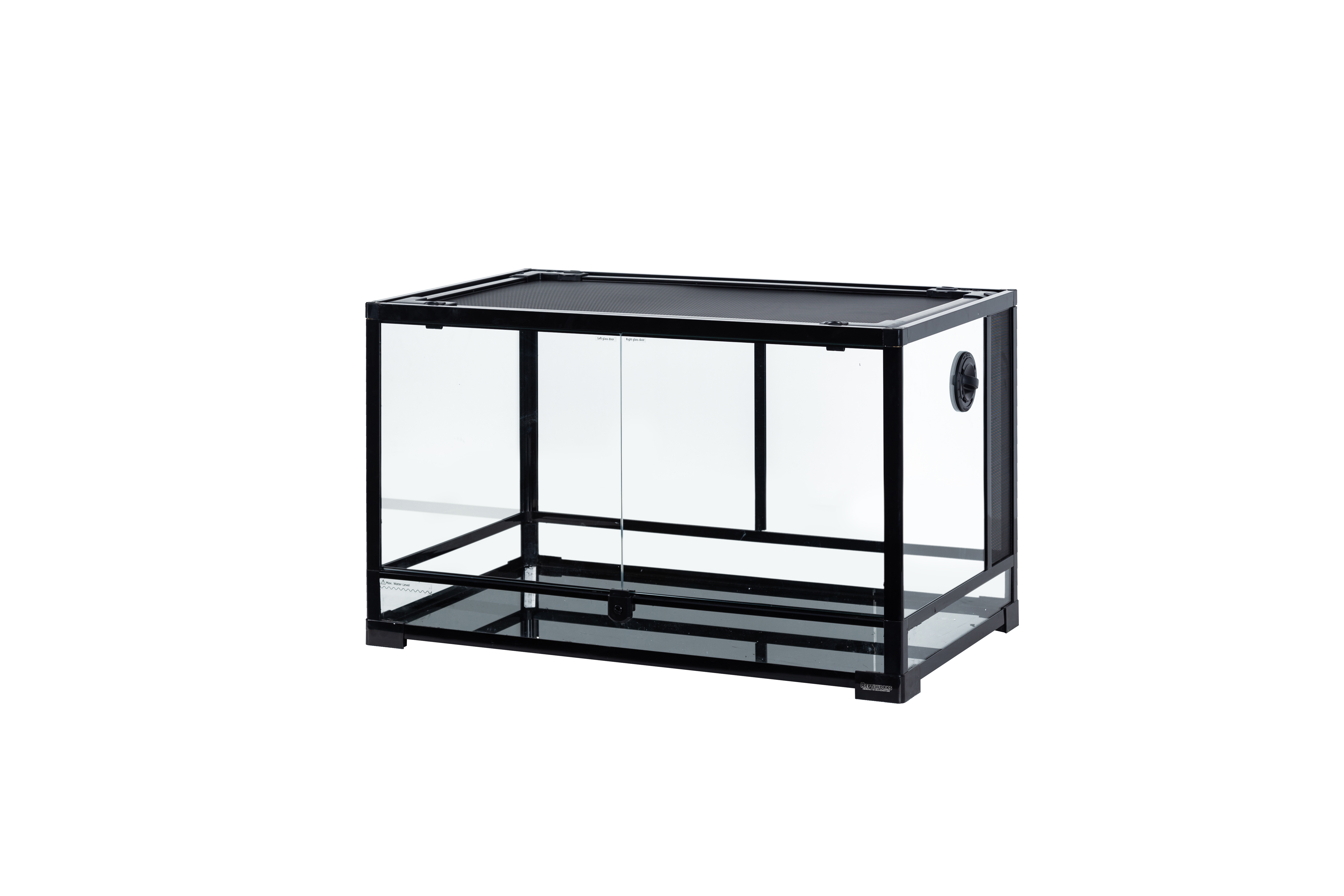 ReptiWorks Flat Packed Reptile Glass Terrariums-Hinge Door762X457X457Mm