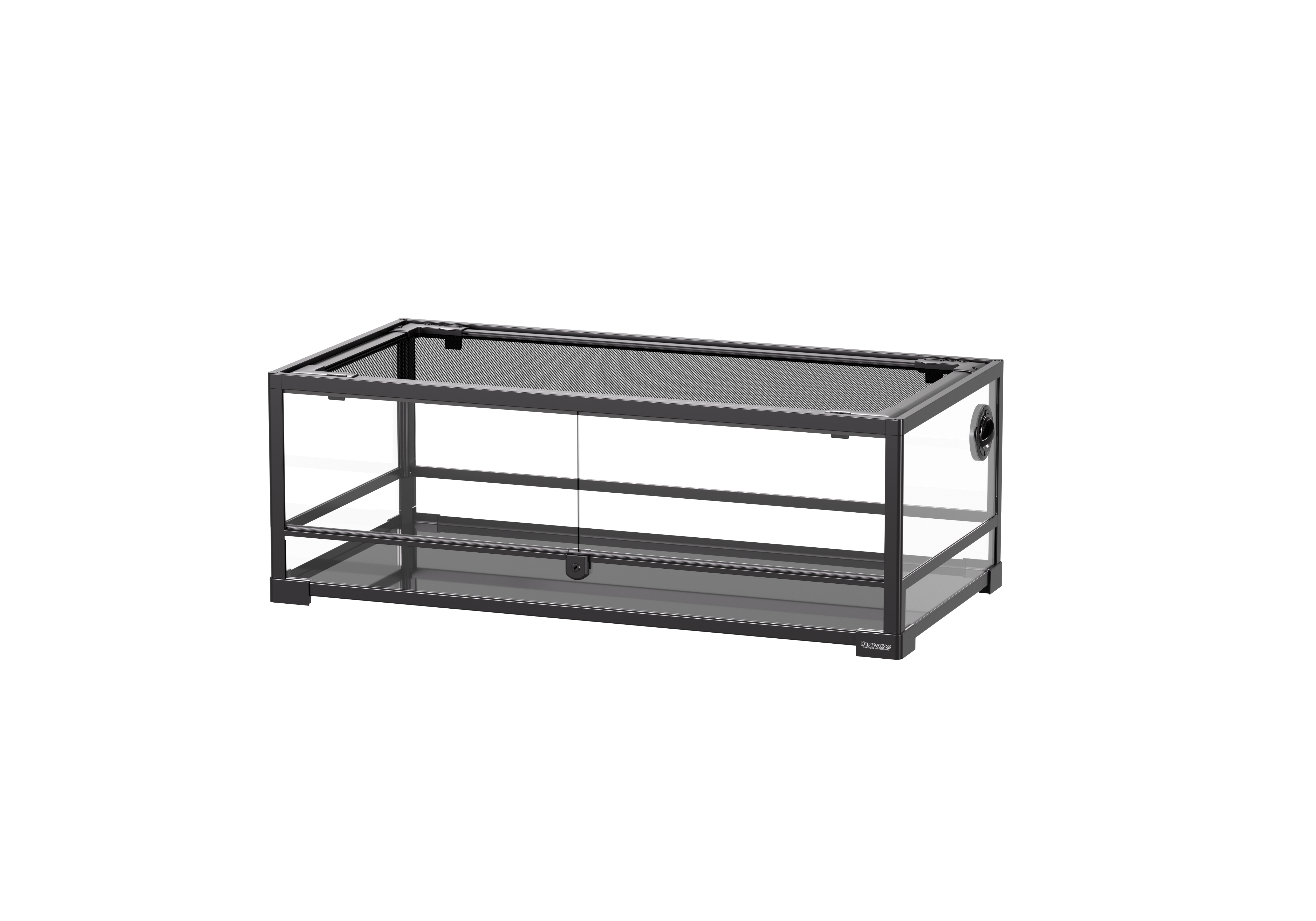 ReptiWorks Flat Packed Reptile Glass Terrariums-Hinge Door 914X457X320Mm
