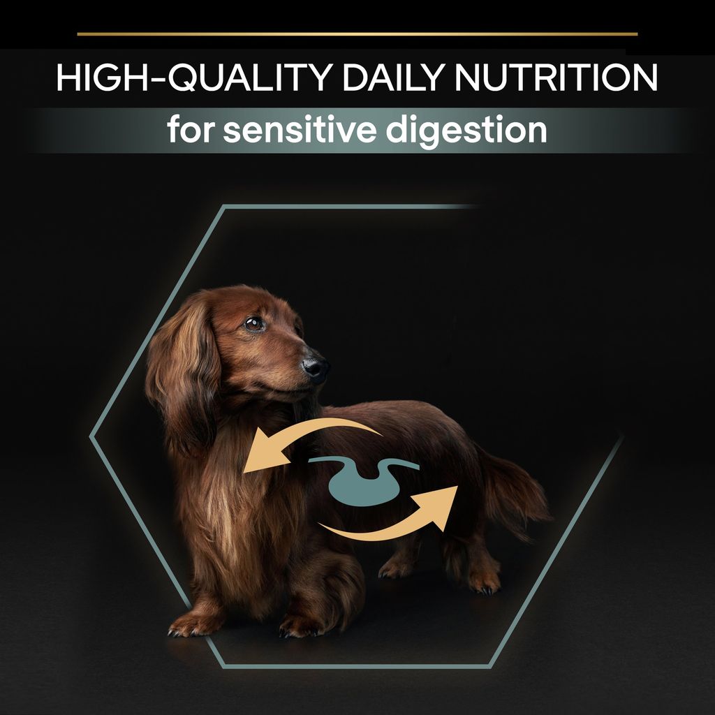 Purina Pro Plan Sensitive Digestion Small and Mini Adult, Dry Dog food with Lamb, 7 kg
