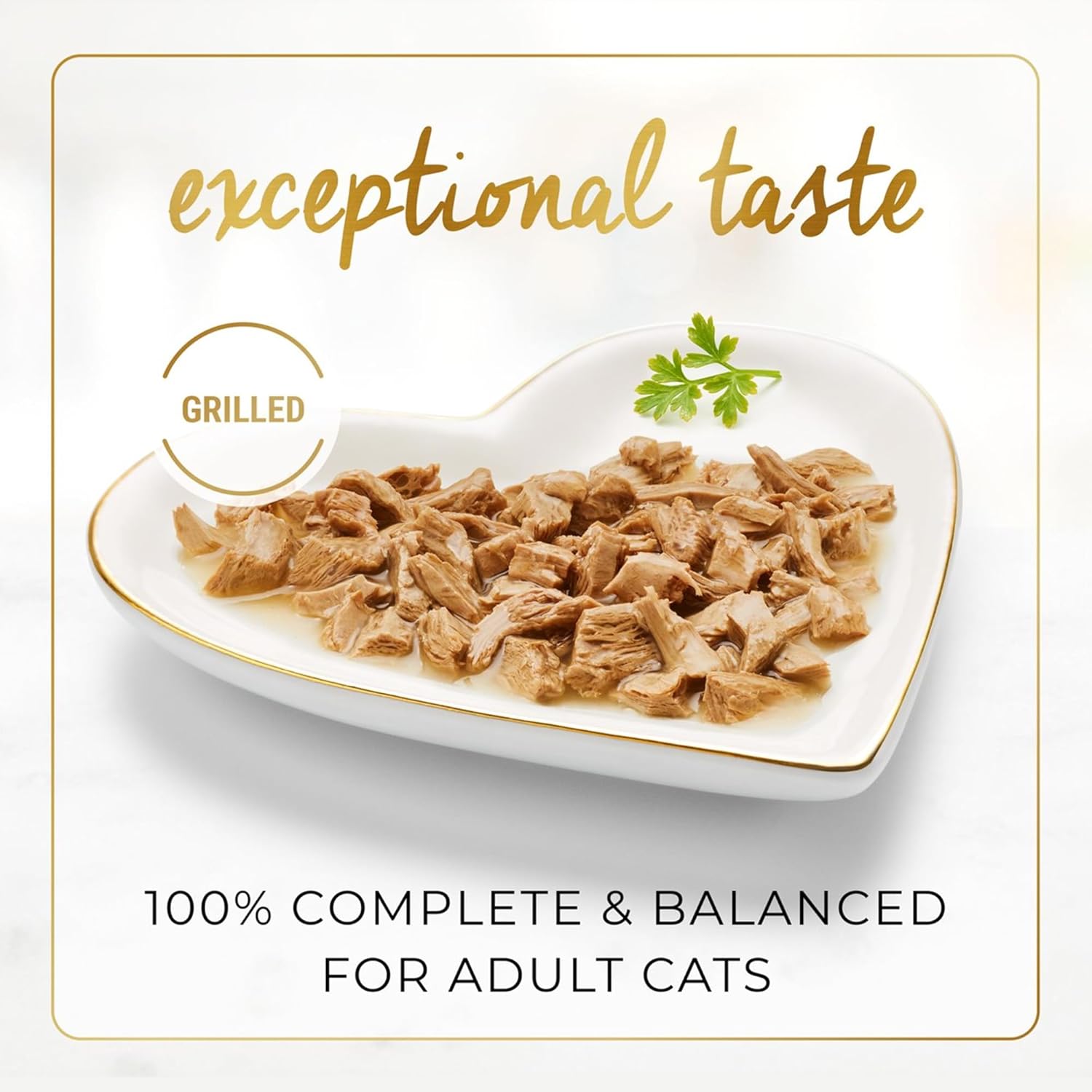 Nestle Fancy feast grilled chicken feast in gravy 6x85g.