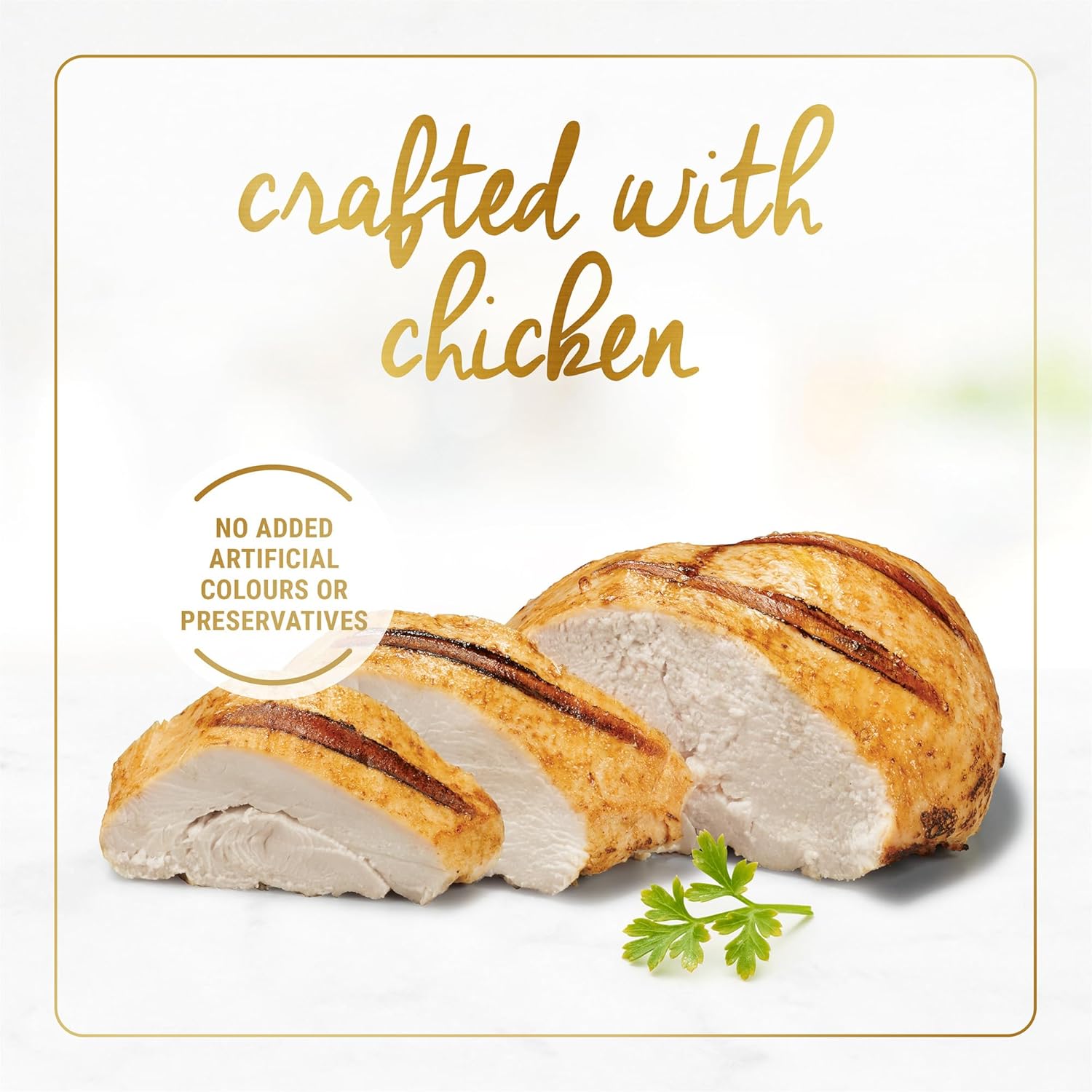 Nestle Fancy feast grilled chicken feast in gravy 6x85g.