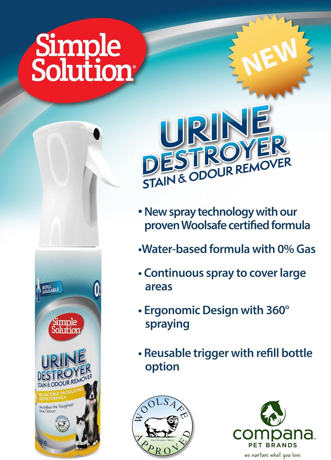 Simple Solution Urine Destroyer (Flairosol) 400ml