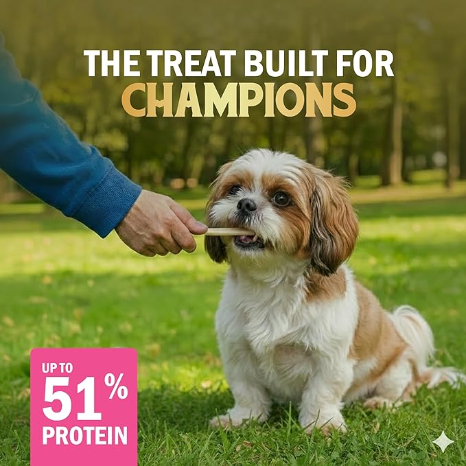 Gnawlers 2" Calcium Stick Dog Treat – Milk 270g
