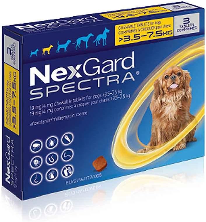 Nexgard Spectra S (3.6-7.5 Kg)