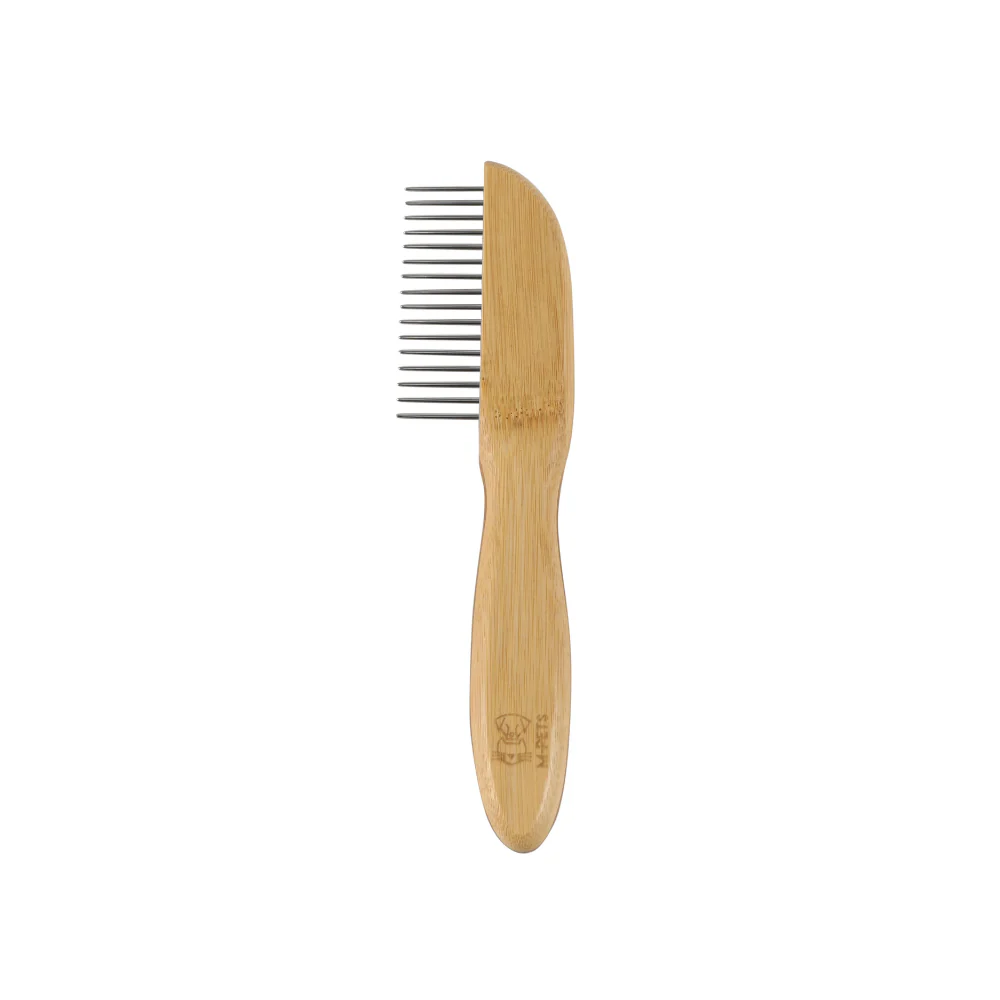 M-PETS Bamboo Regular Comb 16 Teeth