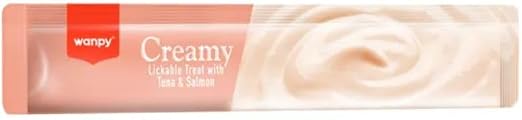 Wanpy Creamy Lickable Cat Treats - Tuna (14g x 25pc)