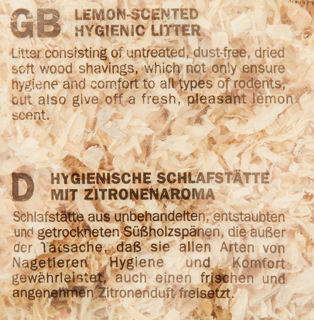Padovan Wood Chips Lemon [Weight - 1kg, Size - 14L]